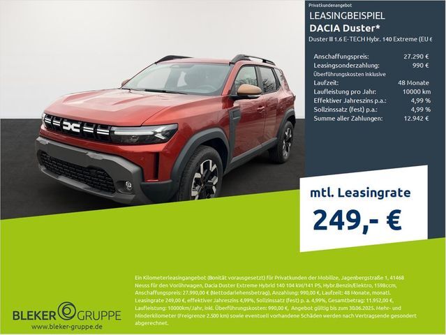 Dacia Duster III 1.6 E-TECH Hybr. 140 Extreme (EU 6e)