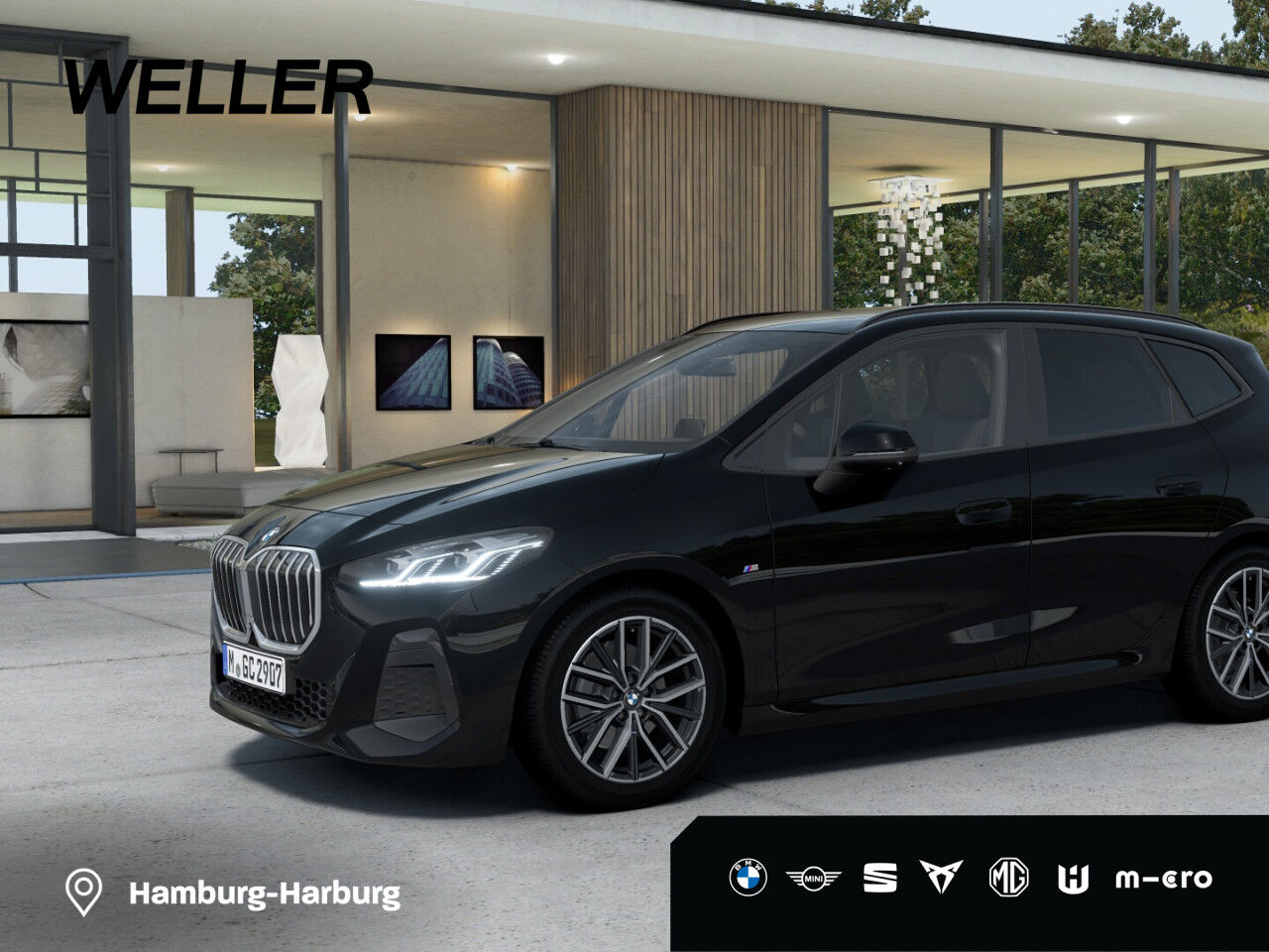 BMW 220i Active Tourer M-Sport InnoPaket HUD RFK Navi