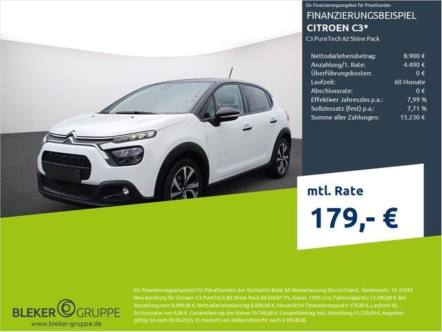 Citroen C3 PureTech 82 Shine Pack