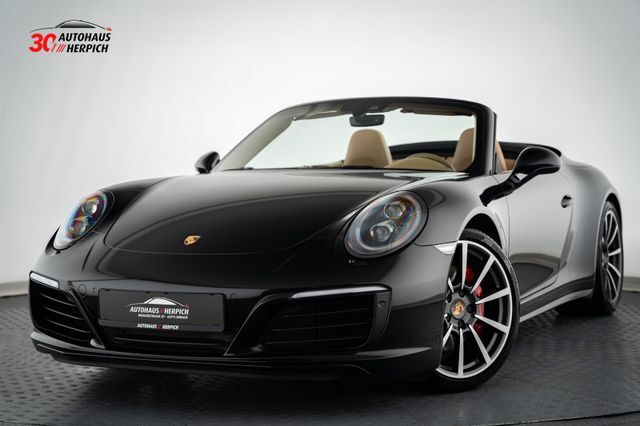 Porsche 991 Carrera 4S Cabrio Schwarz / Beige Exklusive