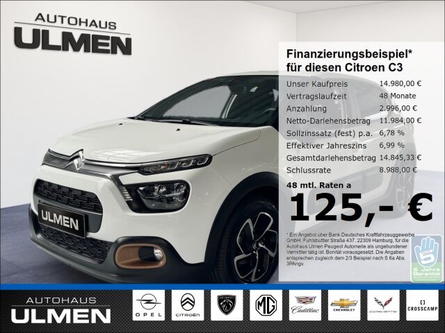 Citroen C3 C-Series PureTech 83 EU6d S&S Klimaautomatik