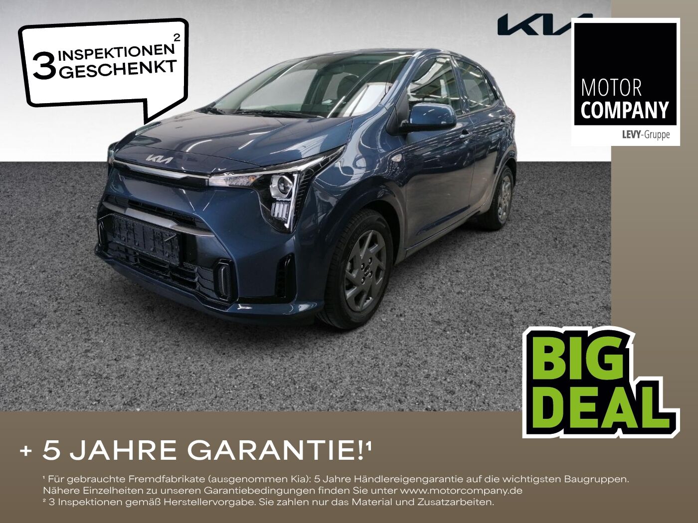 Kia Picanto 1.0 Vision ++Navi+R.Kam+PDC+Digital+Alu+