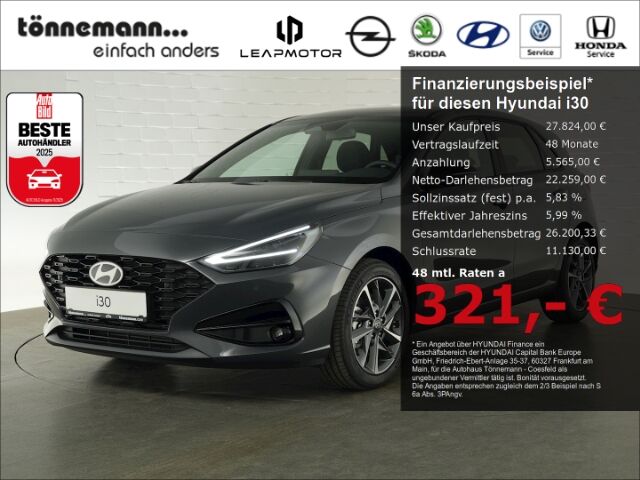 Hyundai i30 FACELIFT T-GDI ADVANTAGE 48V DCT+VOLL LED+NA