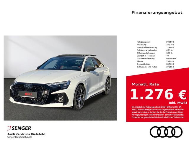 Audi RS3 Limousine 280 km/h Matrix-LED Navi Memory