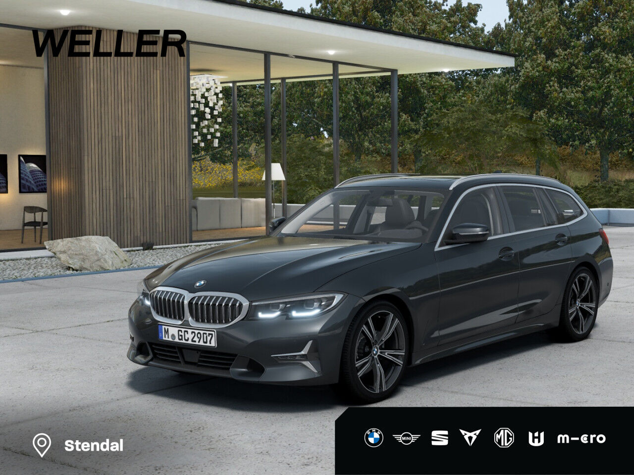 BMW 320d Touring Luxury Line LiCoPro AHK Pano St&Go