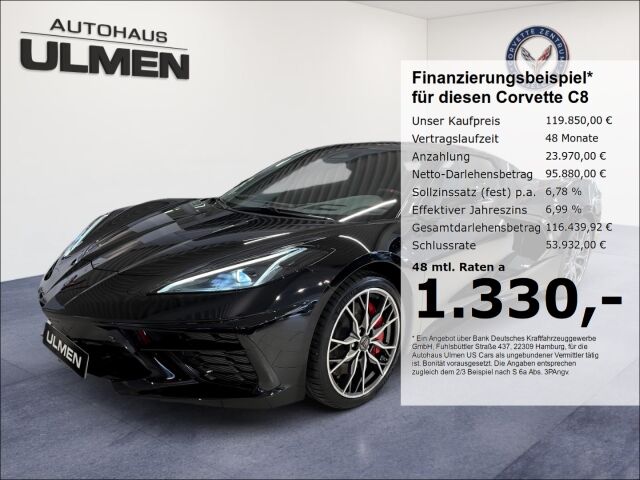 Corvette C8 Stingray 3LT Voll +?5.000,- Inzahlungnahme-Pr