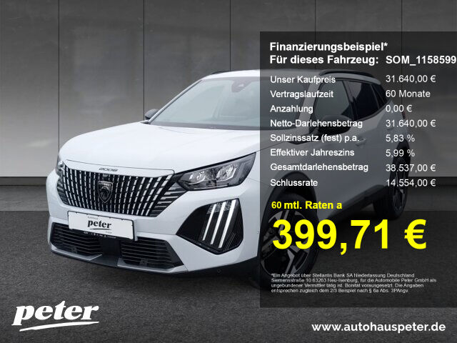 PEUGEOT 2008 Allure Hybrid DSC 136 Navi+SHZ+360°Kamera+