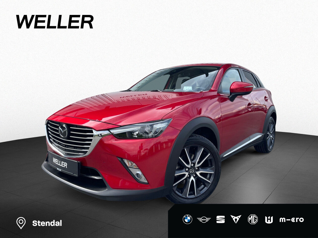 MAZDA CX-3 SKYACTIV-G 120 Sport-L,Navi,Head-Up,LED,ACC