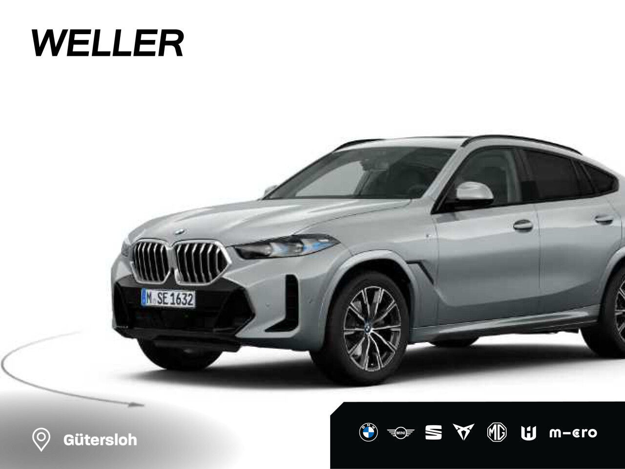 BMW X6 xDrive40d M Sport 2-Achs,StHz,Pano,AHK,H/K HUD