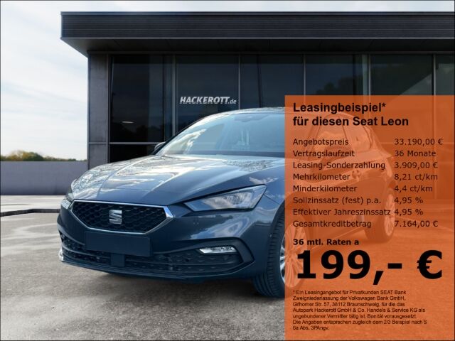 Seat Leon 1.5 eTSI 110 kW Style Edition LED ACC Rückf