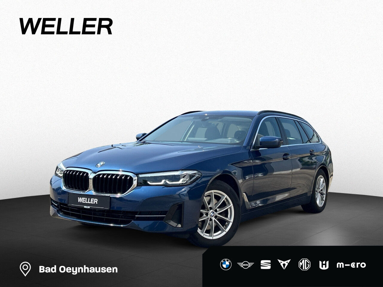 BMW 520d Touring LED LiCoPro DrAss PaAss SHZ DAB+ Navi