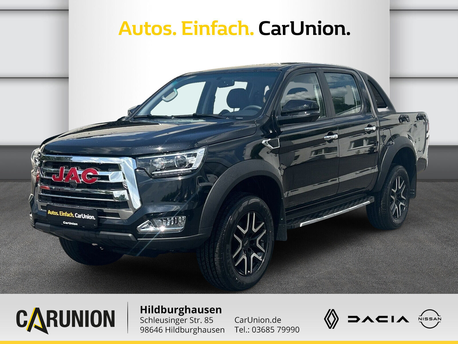JAC 8 Pick Up Pro 4x4, 2,4L T. LKW Zulassung
