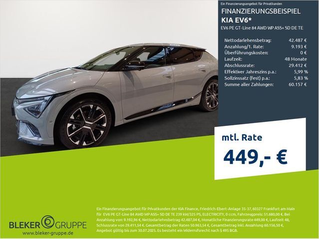 Kia EV6 PE GT-Line 84 AWD WP ASS+ SD DE TE