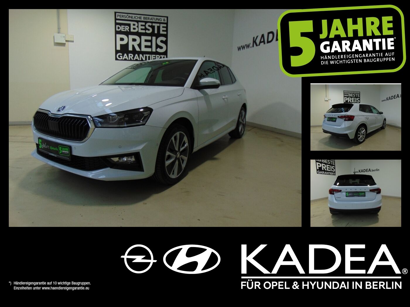 Skoda Fabia 1.0 Navi,Kamera,Lenk+Sitzhzg,Keyless,LED