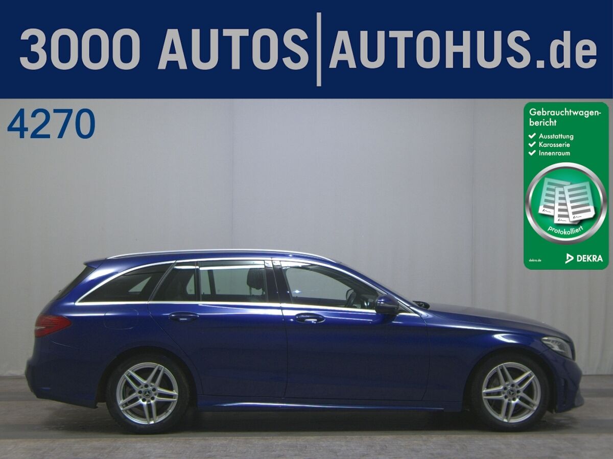 Mercedes-Benz C 220 T d AMG Line AHK Navi Leder ACC el.Heck