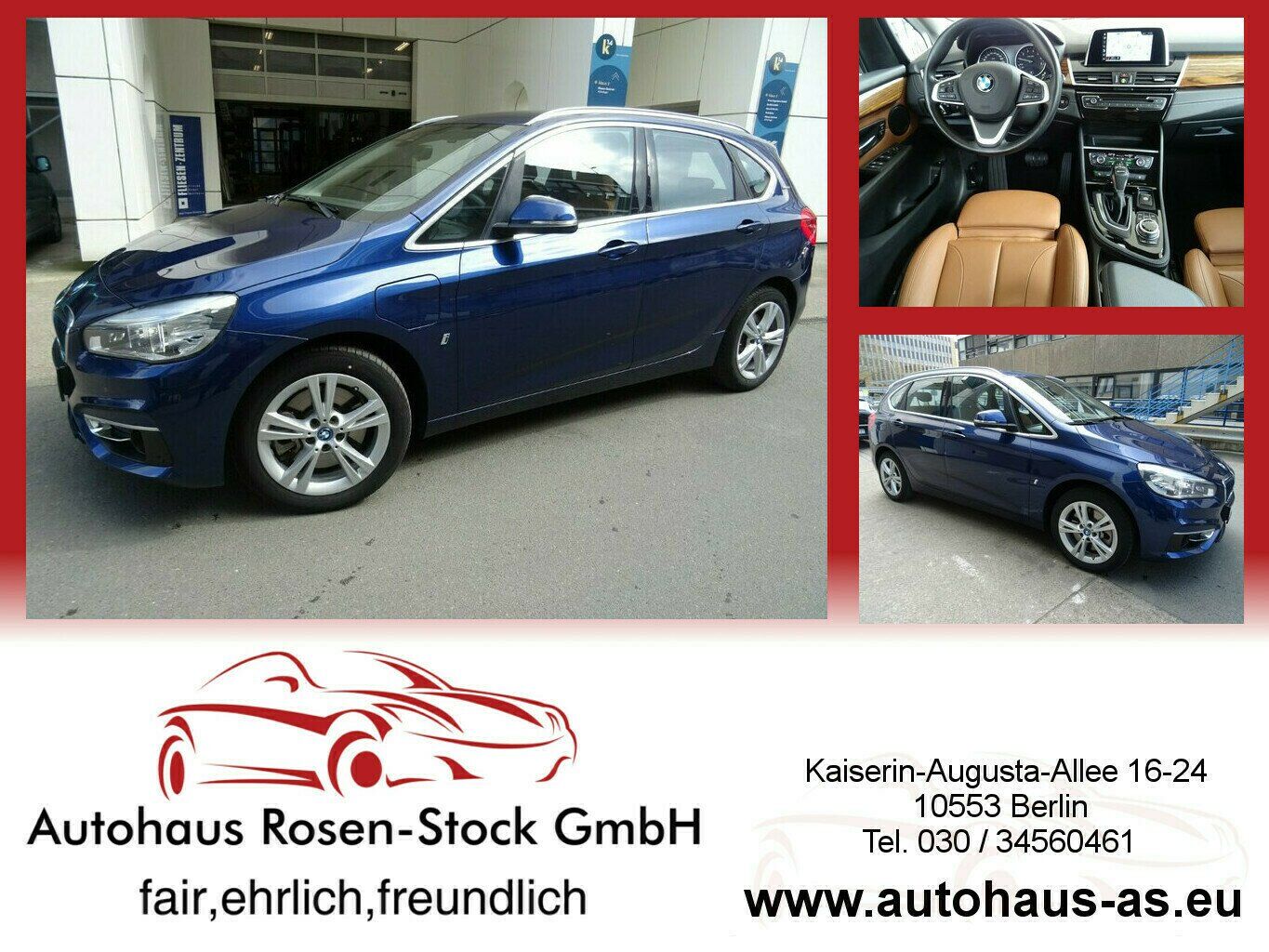 BMW 225 Active Tourer xe Autom Allrad,ACC,Leder,Kame