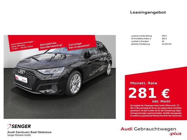 Audi A3 Sportback 30 TFSI Businesspaket AHK Navi LED