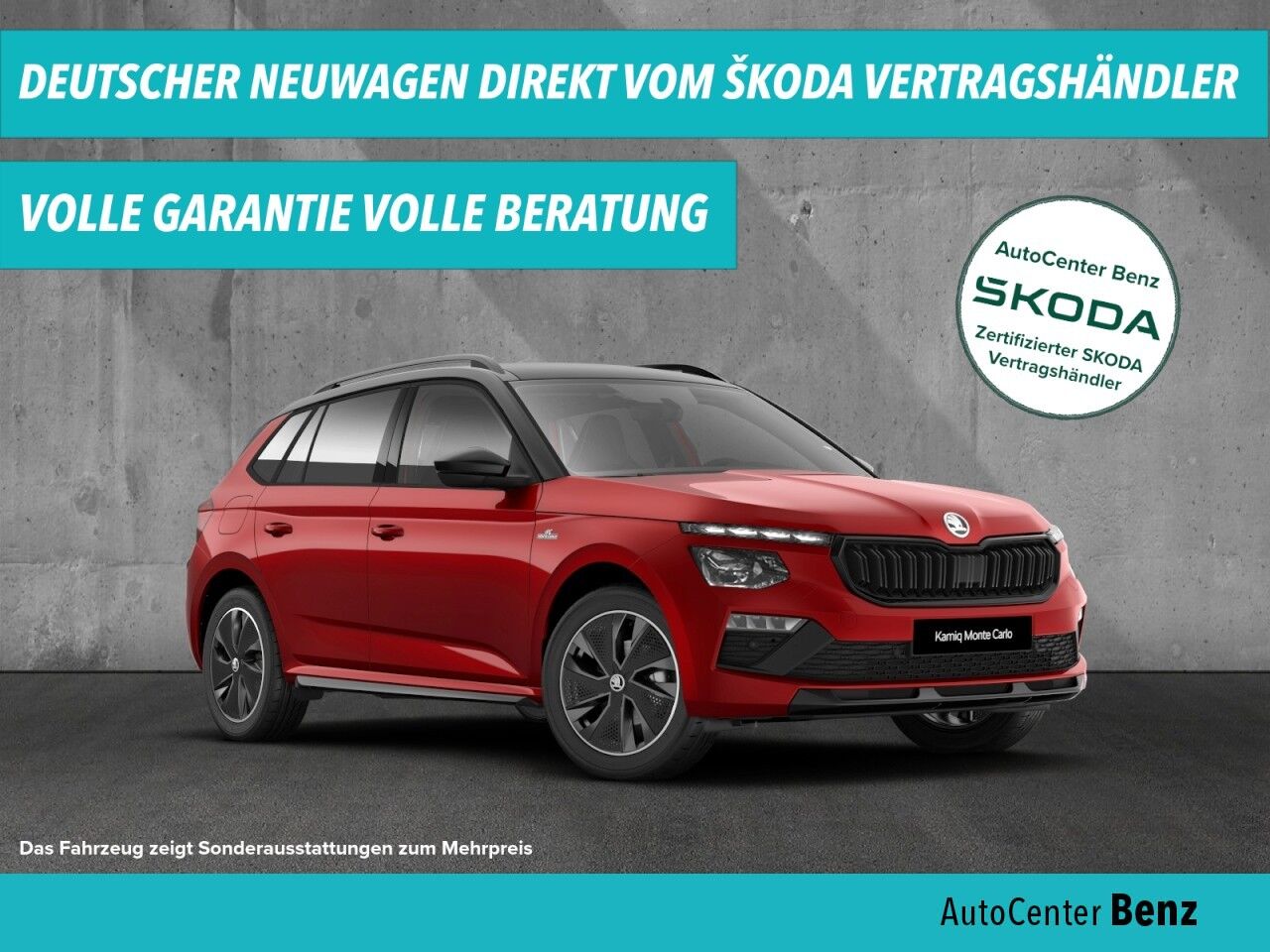 Skoda KAMIQ 1.0 TSI MONTE CARLO *M-LED*PANO*CARPLAY*