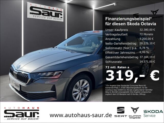 Skoda Octavia Combi 1.5 TSI KLIMA LED SHZ CARPLAY ISOF