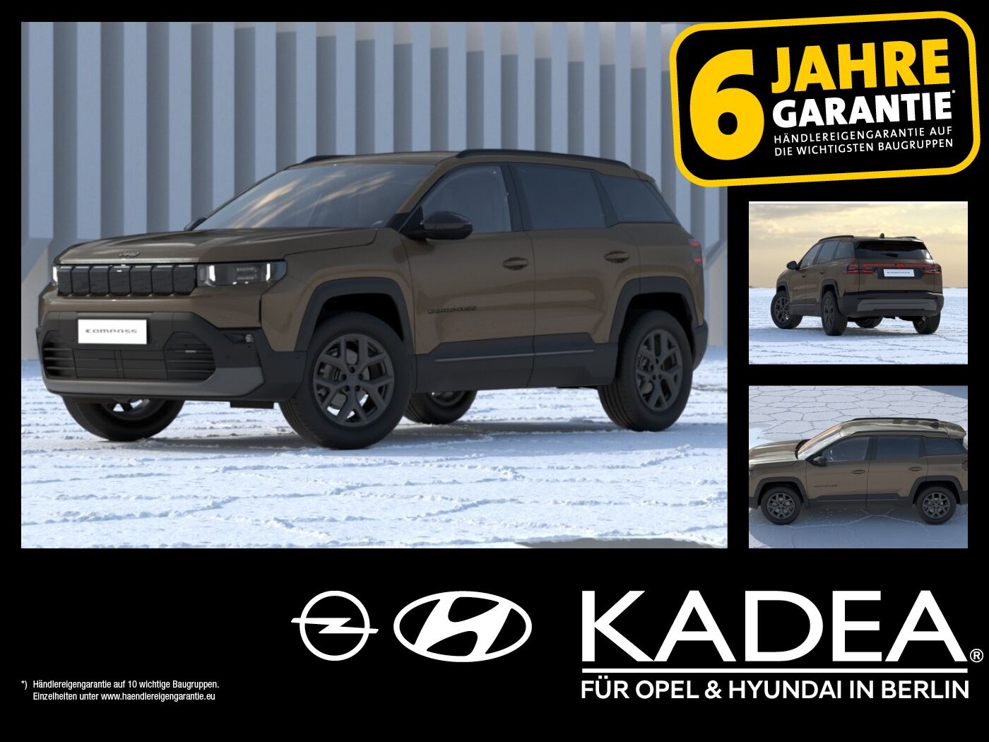 Jeep Compass New MHEV Kamera, elektr. Heckkl. , PDC