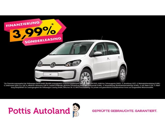 VW up! 1.0 MPI MOVE UP! PDC DRIVE PLUS