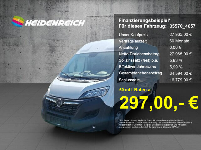 OPEL Movano Cargo L2H2 2WD