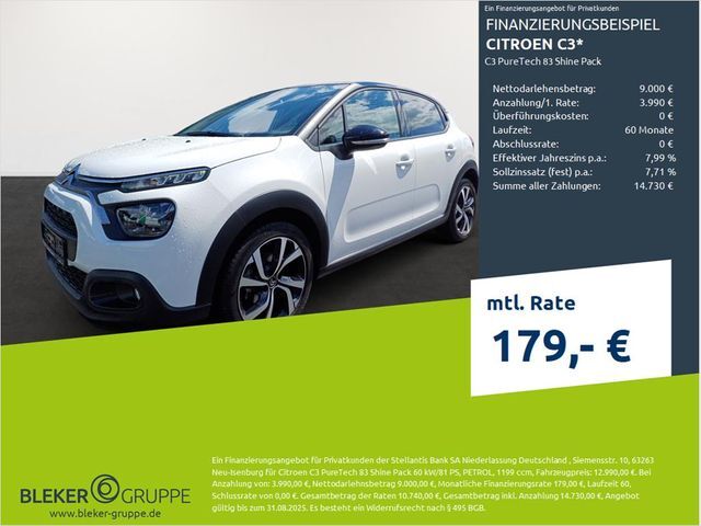 Citroen C3 PureTech 83 Shine Pack