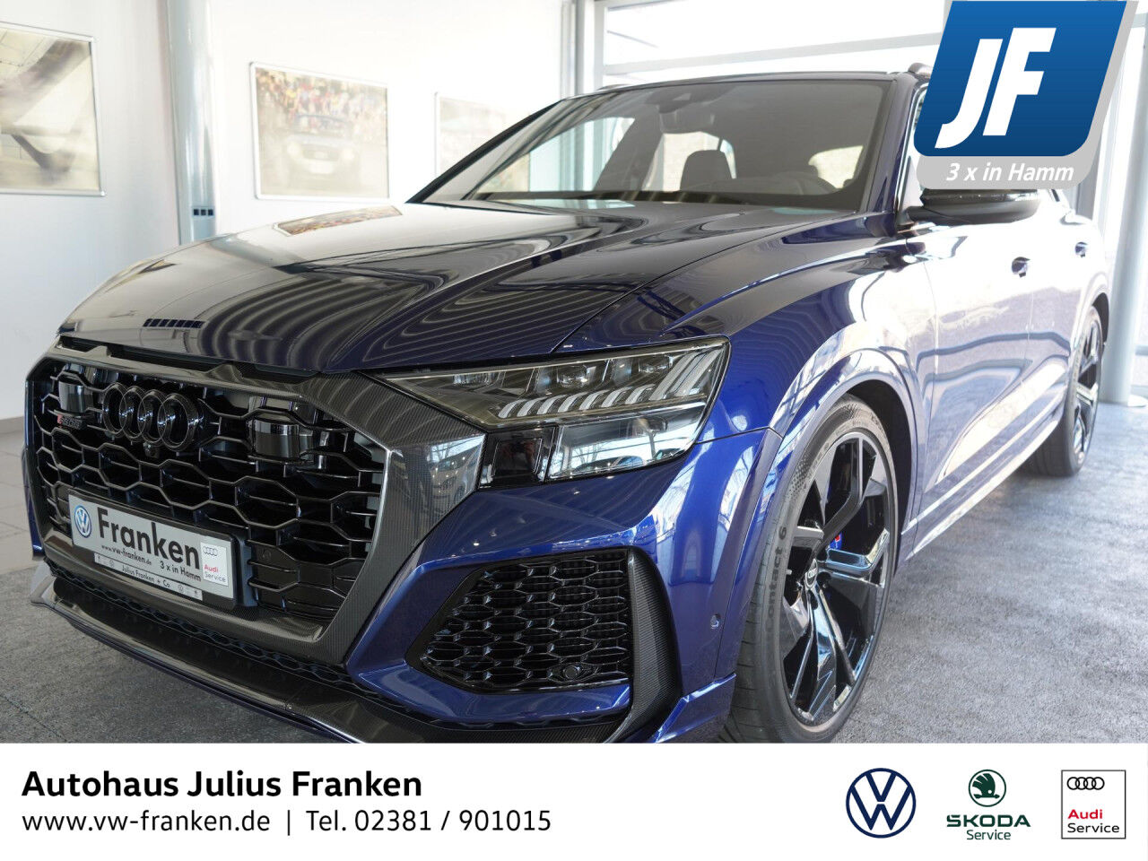 Audi RSQ8 Perf. Carbon RS-Abgasa PANO B+O AHK e-Klapp