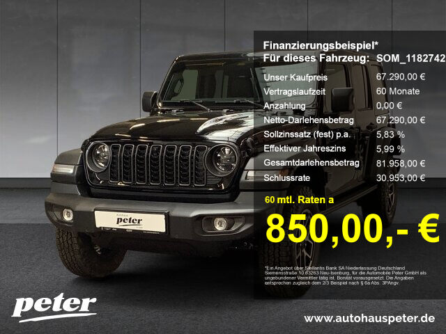 JEEP WRANGLER ICE MY24 Rubicon 2.0l T-GDI 272 PS 4x4