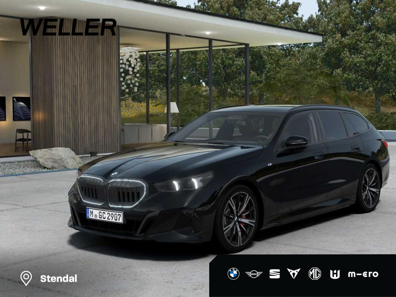 BMW 540d xDrive Touring Head-Up, Komfortsitze, AHK HUD