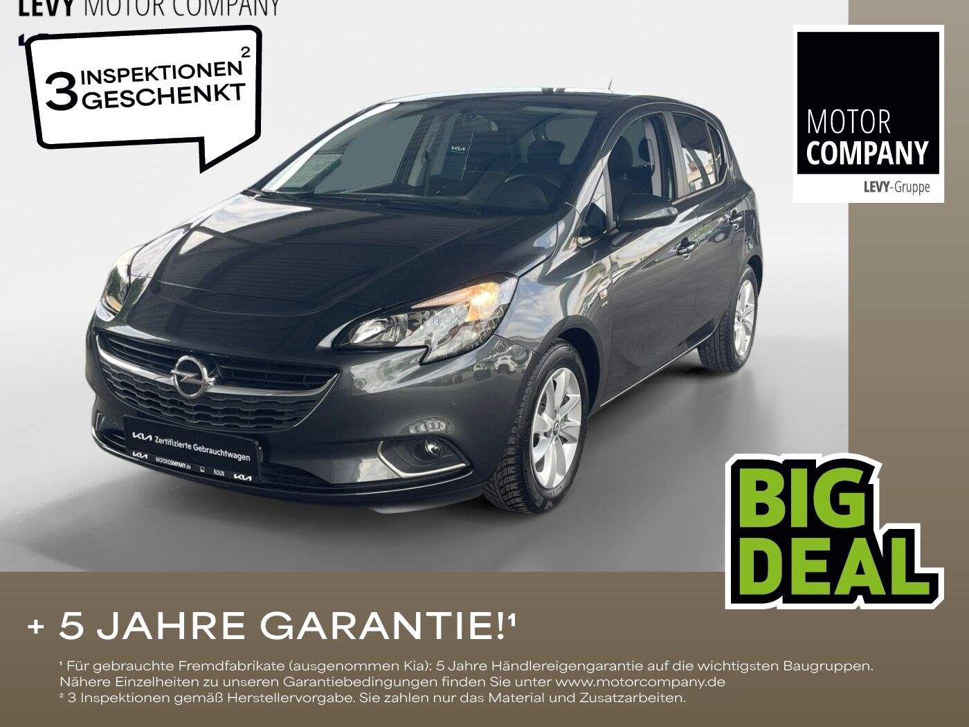 Opel Corsa E 1.2 Active +Alu+PDC+Klima+HU+Service+Gar