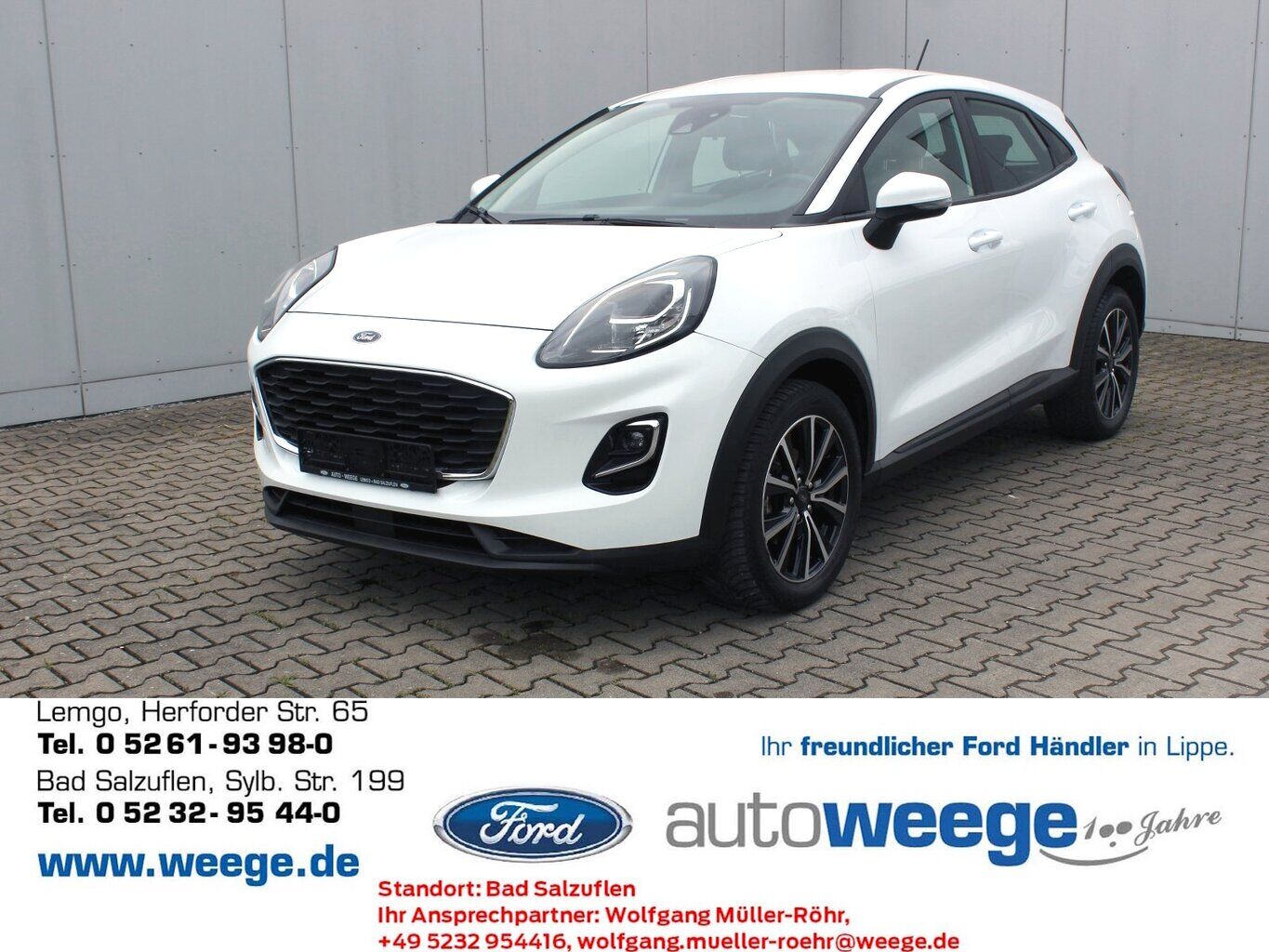 Ford Puma Cool & Connect 1,0 EcoBoost Start/Stopp