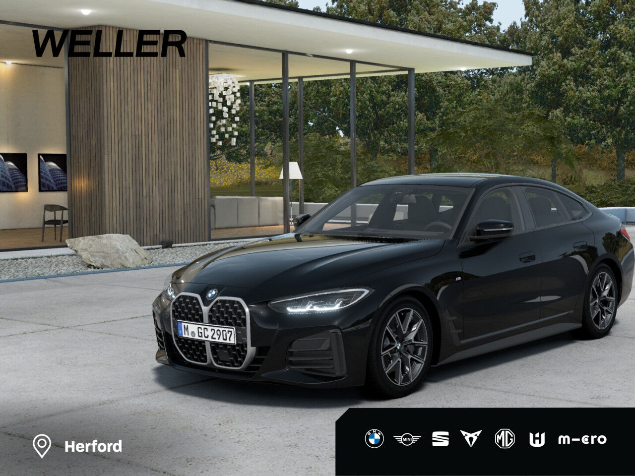 BMW 420i Gran Coupé M Sport LivePro,Leder,DrA,Hifi