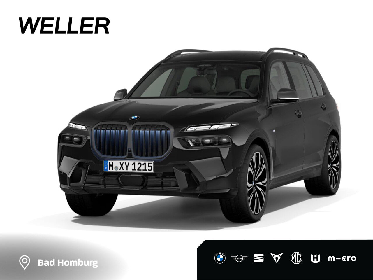 BMW X7 xDrive 40d MSportPro ExlPak KomPak BowWilk HUD