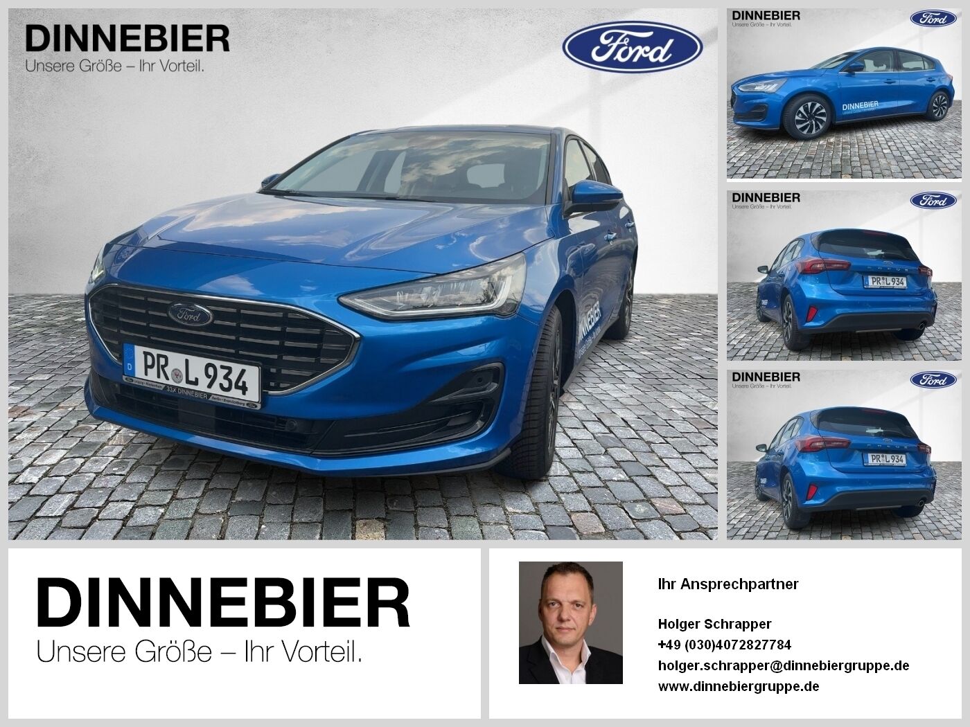 Ford FOCUS TITANIUM 5D 1.0T 125 MHE OAHC SpurH Navi