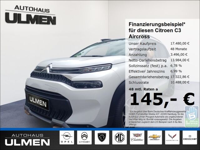 Citroen C3 Aircross C-Series 1.2 PureTech 110 EU6d