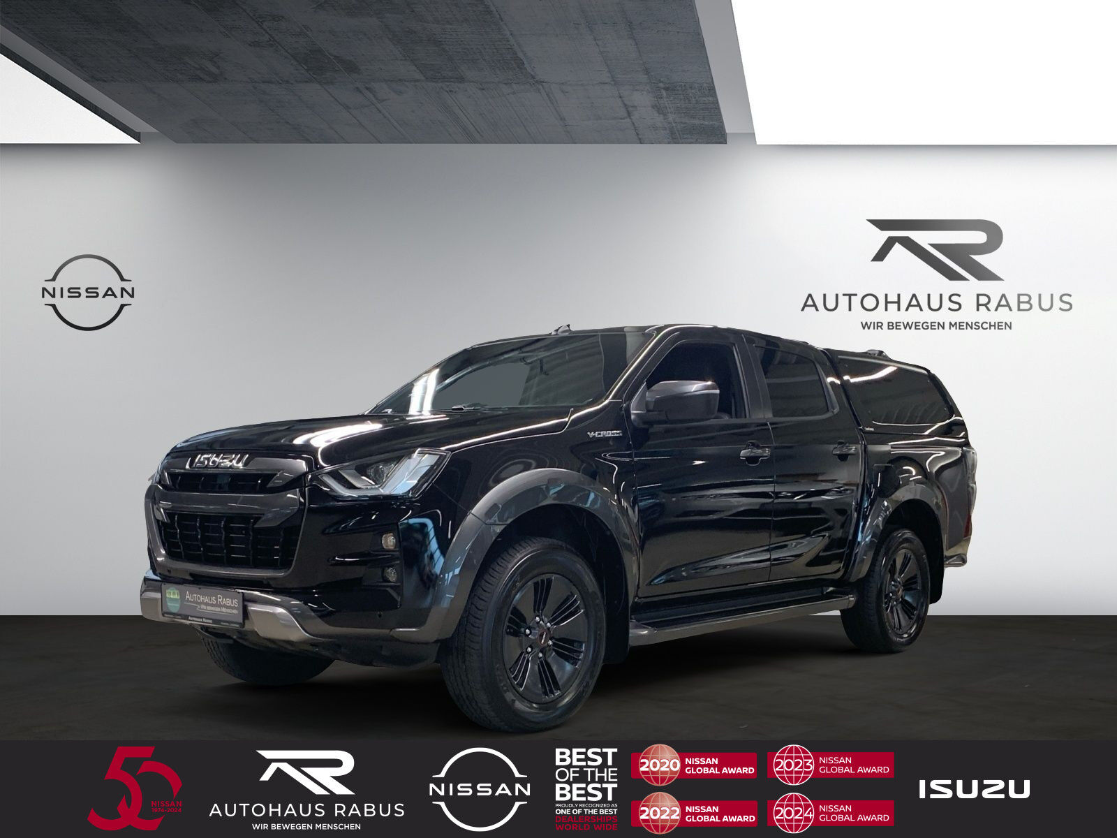 Isuzu D-Max DC 4WD V-Cross SHZ DAB LED PDC HardtopRoad