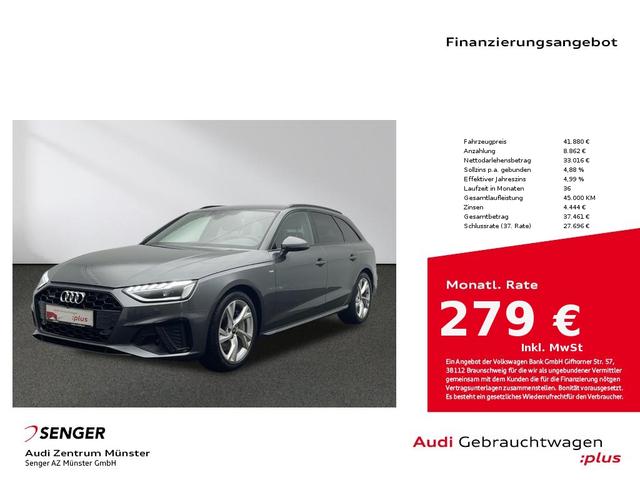 Audi A4 Avant 45 TFSI quattro S line MMI Navi Matrix
