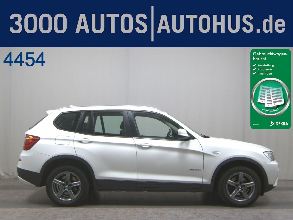 BMW X3 xDrive20d Leder Navi Pano AHK HU 01/27