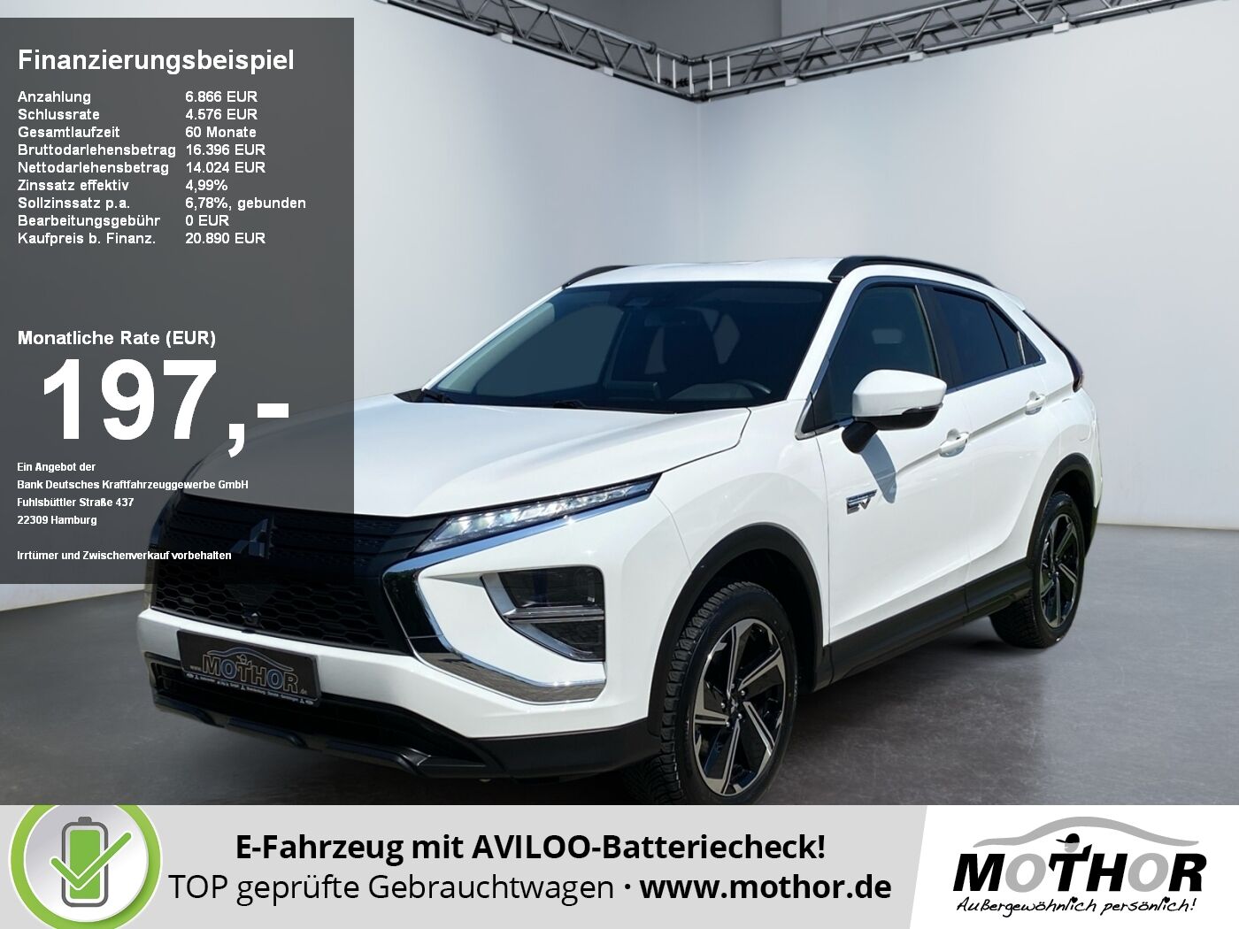 Mitsubishi Eclipse Cross BASIS PHEV 2.4 TEMP SHZ FLA LM