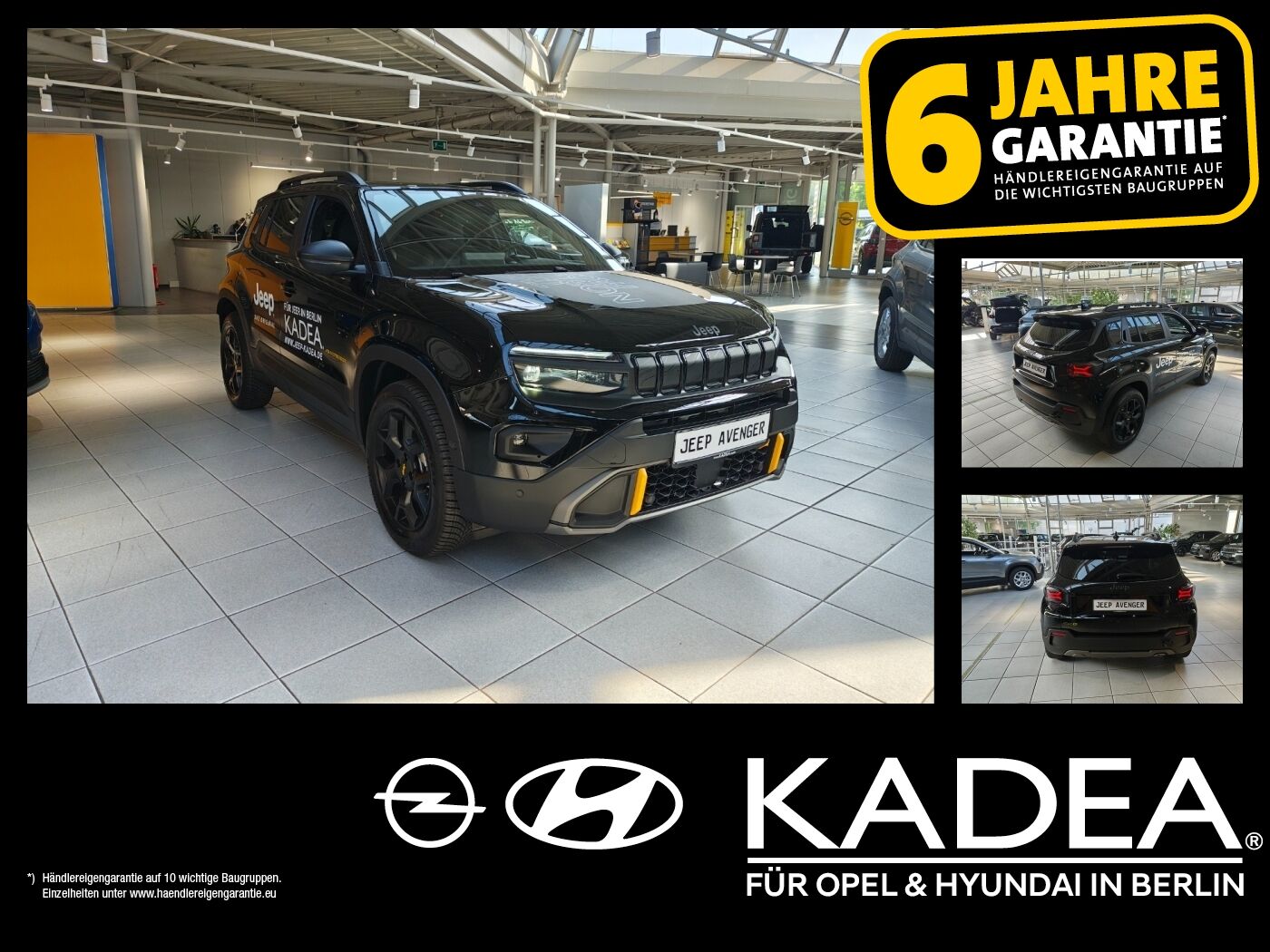 Jeep Avenger The North Face 4xe **Sofort Verfügbar**