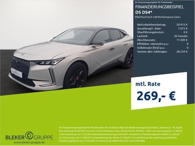 DS Automobiles DS4 PureTech 130 Performance Line+