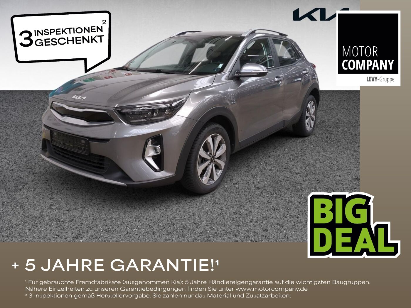 Kia Stonic 1.0 T-GDI Vision +Automatik+Allwetter+Nav