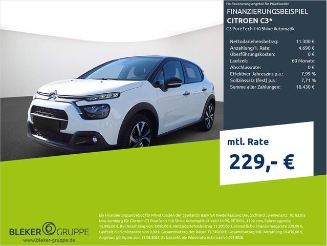 Citroen C3 PureTech 110 Shine Automatik