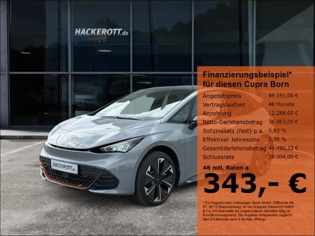 Cupra Born 170 kW (231 PS) 77 kWh Pilot XL Pus Pack,Sk