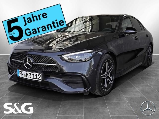 Mercedes-Benz C 200 AMG Distronic+360°+DIG-LED+Pano+Night+18