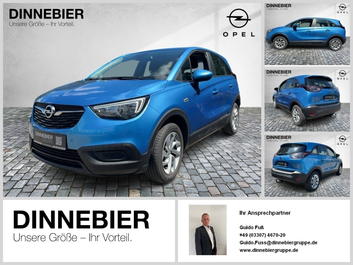 Opel Crossland 1.2 Turbo Edition SpurH LM elSitz SHZ