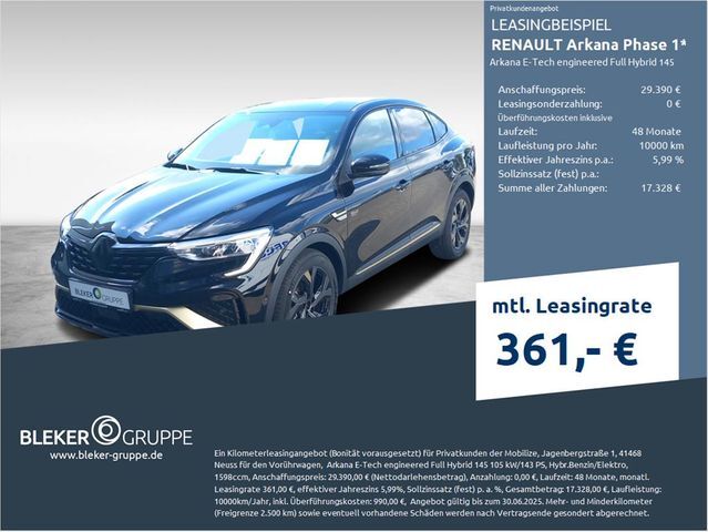 Renault Arkana Phase 1 Arkana E-Tech engineered Full Hy