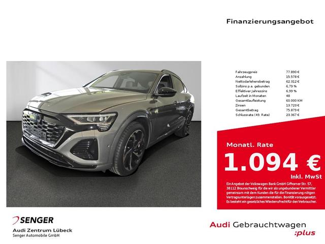 Audi Q8 e-tron Sportback S line 50 quattro Luftfeder.