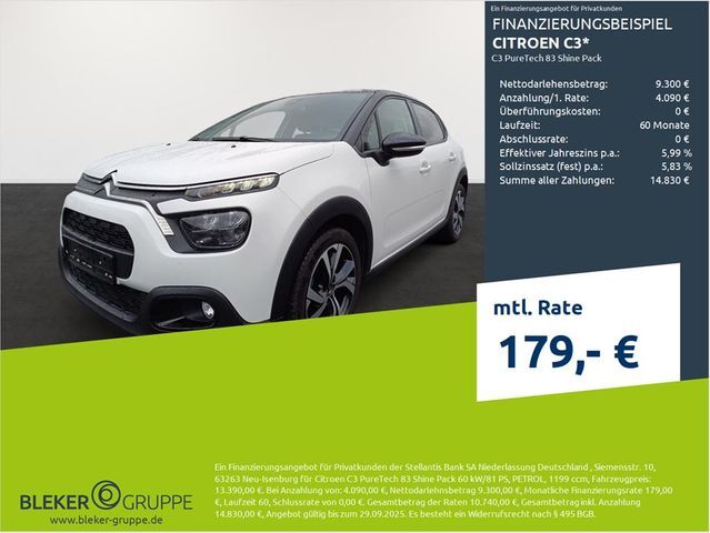 Citroen C3 PureTech 83 Shine Pack